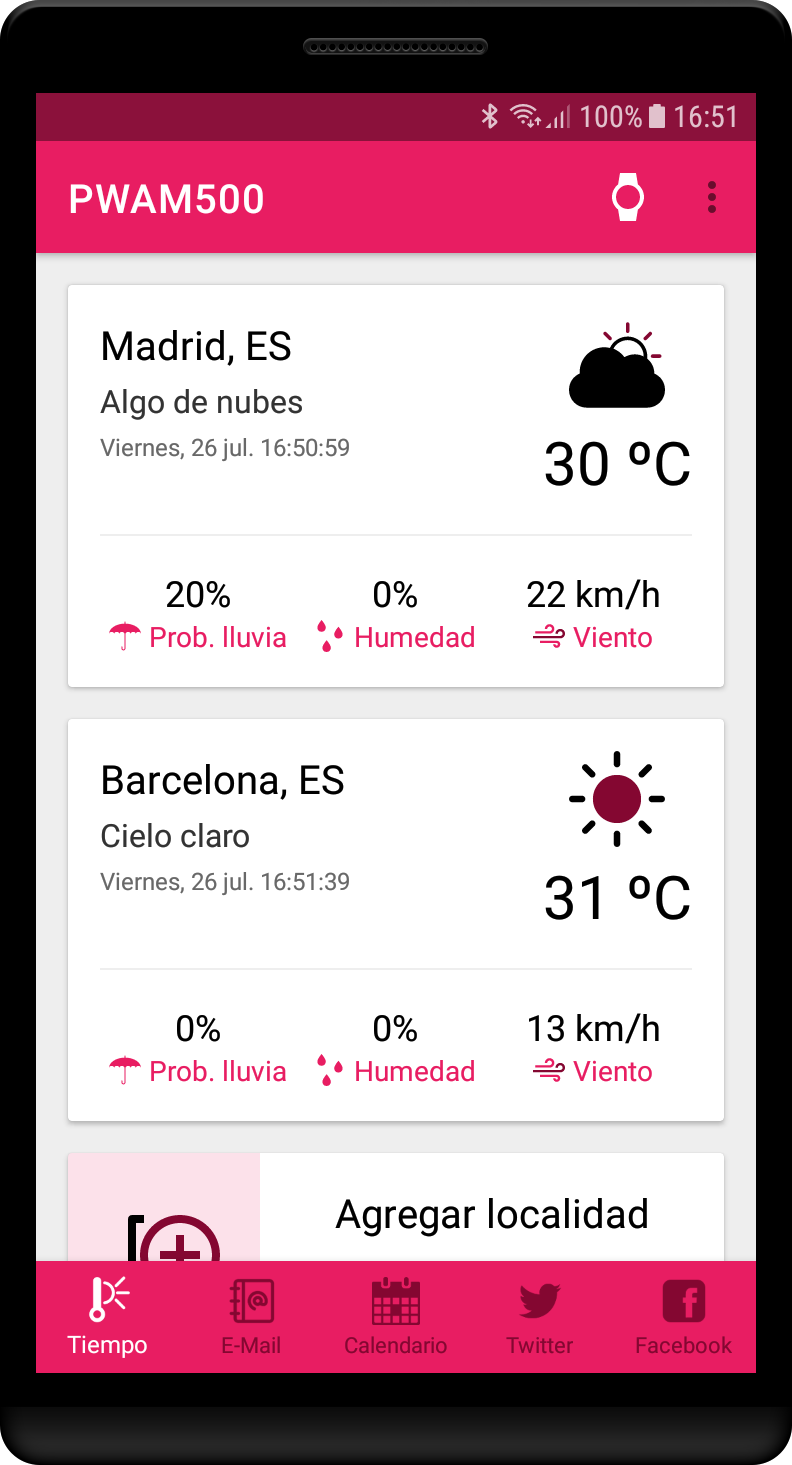 Pwatch Connector - Tiempo.